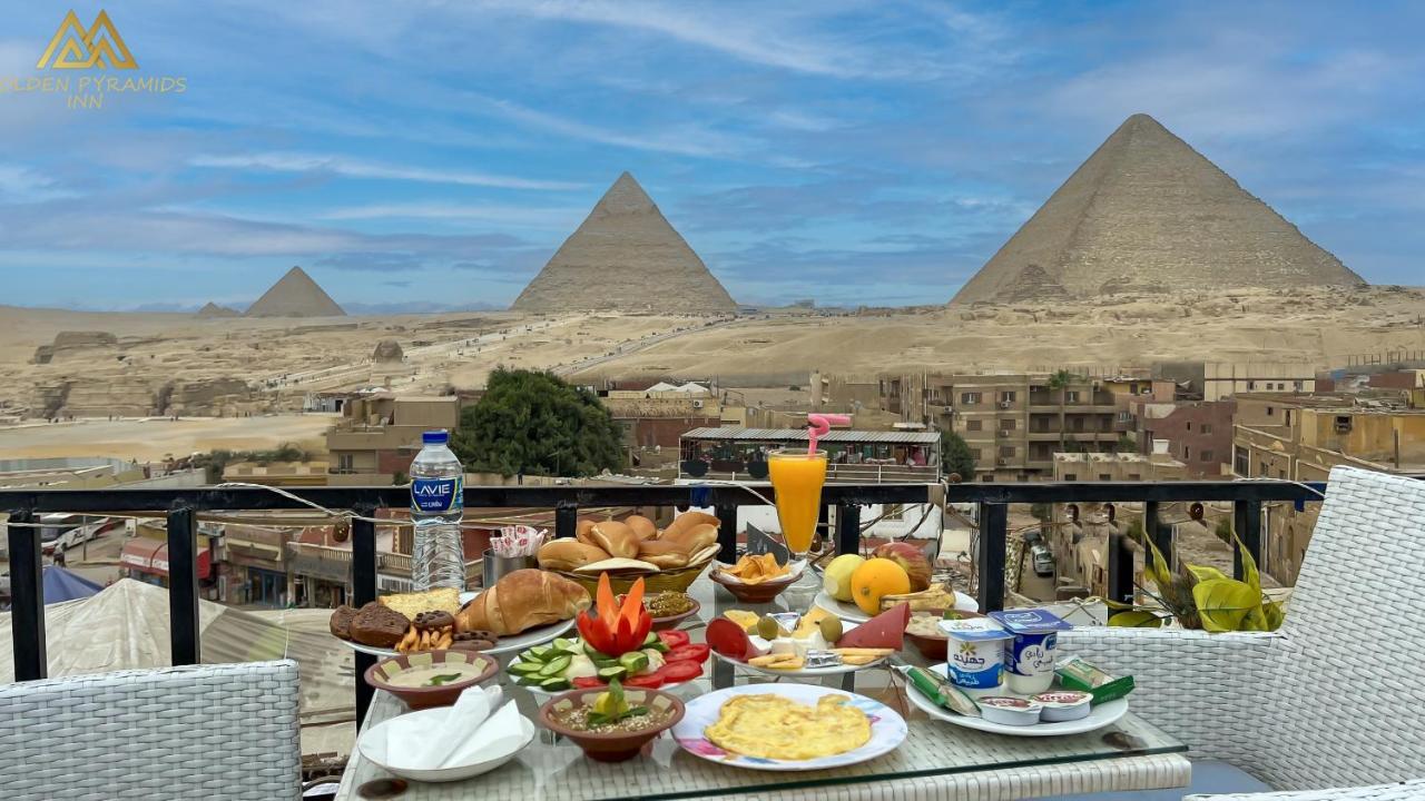 Golden Pyramids Inn Kafret el-Gabal Eksteriør billede