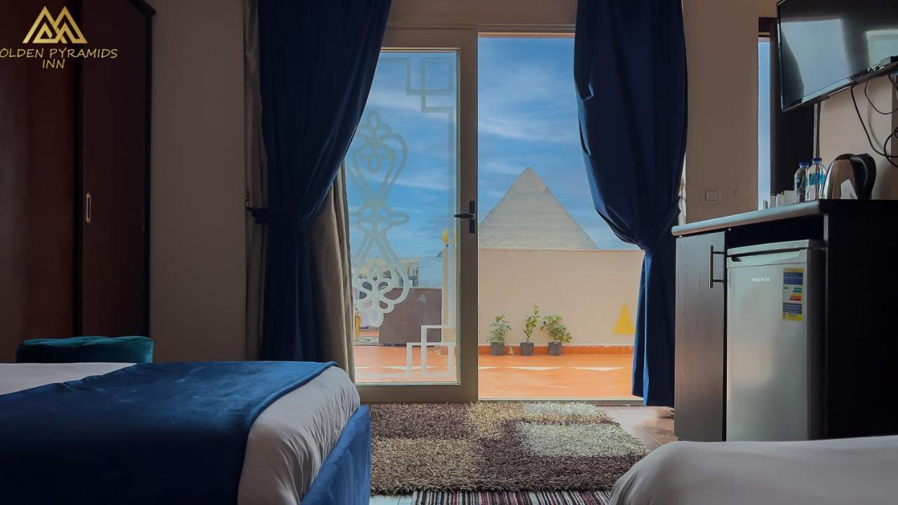 Golden Pyramids Inn Kafret el-Gabal Eksteriør billede