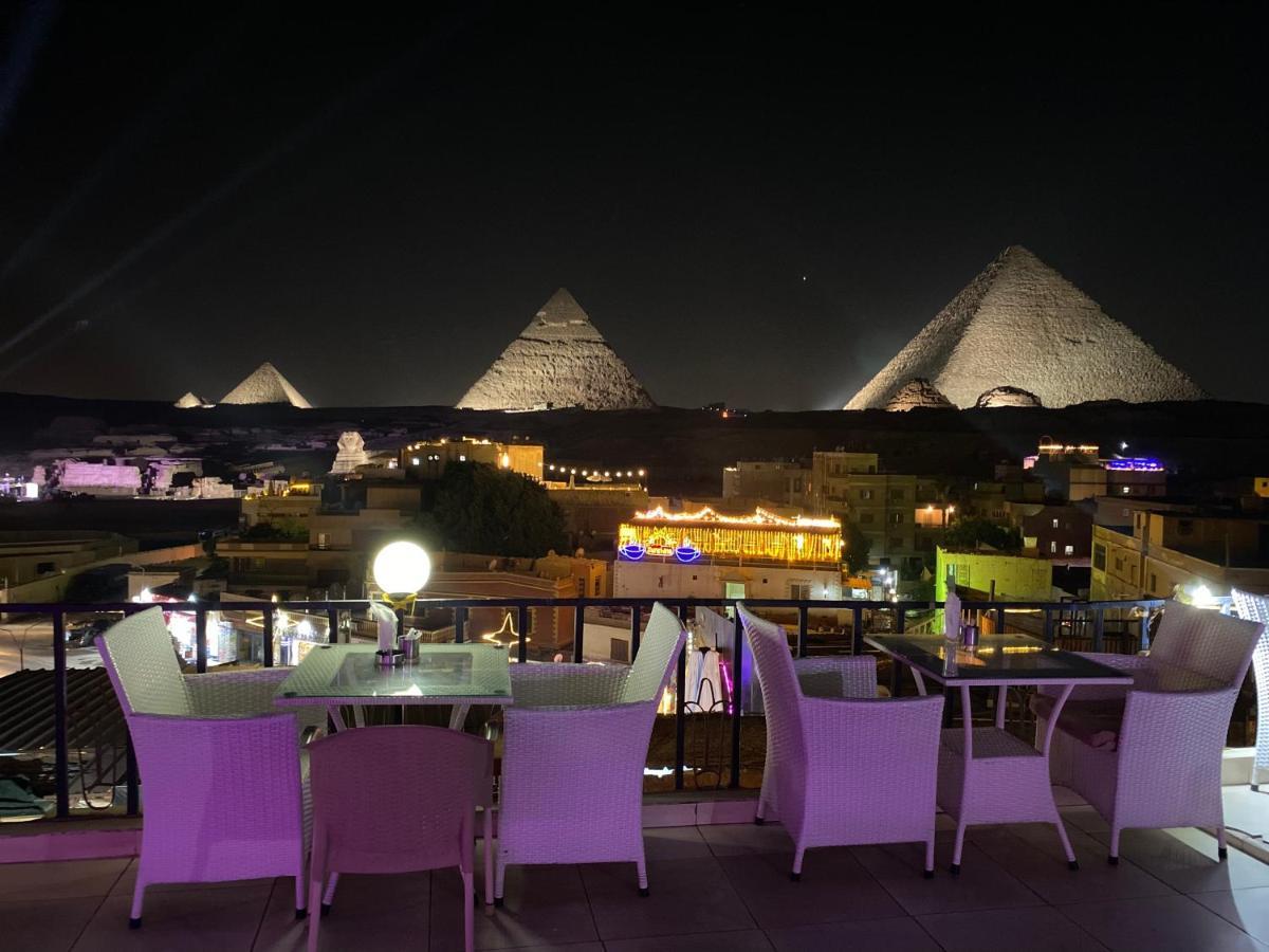 Golden Pyramids Inn Kafret el-Gabal Eksteriør billede