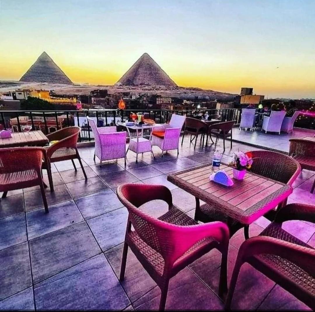 Golden Pyramids Inn Kafret el-Gabal Eksteriør billede